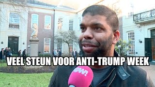 Veel steun voor anti-Trump week