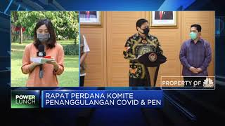 Rapat Perdana Komite Penanggulangan Covid-19 & PEN