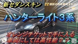 PC版荒野行動（knives out）新車両スキン　ハンターライト3系　オレンジチケットなのに性能が結構良かった？？