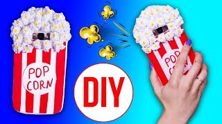 DIY Чехол для телефона / Чехол СВОИМИ РУКАМИ с нуля / Чехол Попкорн ? Afinka