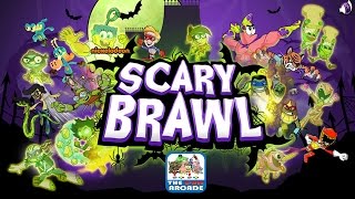 Scary Brawl - Banana As Super Creepy & Crazy Eyeball Dude! (Nickelodeon Games)