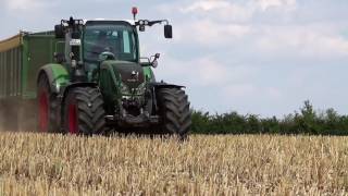 Getreideernte in Sachsen-Anhalt mit 2 Claas Lexion 660
