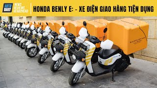 Honda Benly e: - Xe điện giao hàng tiện dụng và thân thiện môi trường