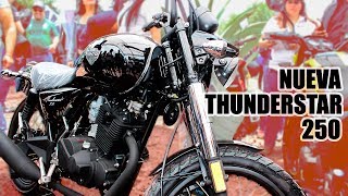 Thunderstar 250 || moto custom PARA CIUDAD a un PRECIO muy atractivo || Fuimos a su presentación