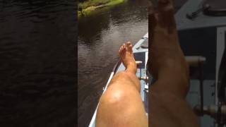 Pedal para caiak feito em casa