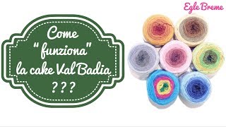 Nuovo filato, cake Val Badia!