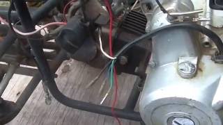 Troubleshooting a no spark China Quad, critical wire harness measurements,