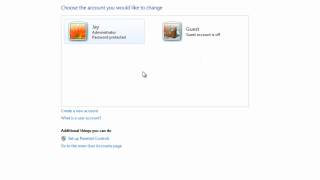 How to add or remove guests - Windows 7