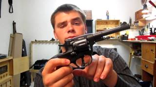 M1895 Nagant revolver review, and how to remove the cylinder