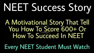 NEET Success Story To Score 600+ In NEET Exam | Studypedia