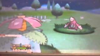 Pokemon X and Y Catching Shiny Excadrill!