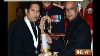 Sachin Tendulkar awarded with Bharat Ratna