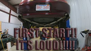SOARER EXHAUST FINAL!!! First Start!!!!