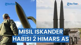Rudal Iskander & Pesawat Su-25 Rusia Bombardir Pertahanan Musuh | 2 HIMARS 'Made in USA' Hancur