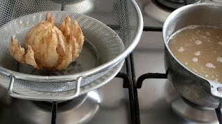 Рецепт  Хрустящий Лук в кляре  луковые чипсы очень вкусно необычно просто
