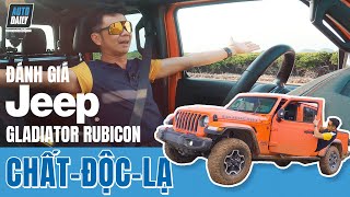 Đánh giá Jeep Gladiator Rubicon - Bóc tách CHẤT của một chiếc bán tải độc lạ