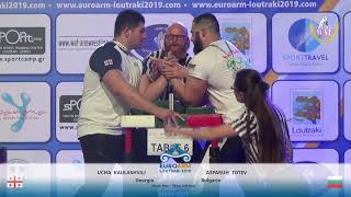 #EuroArm2019 Armwrestling Juniors Left Arm Table 6