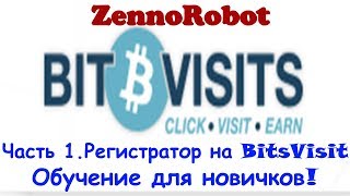 Обучение ZennoPoster на примере регистратора к Bitsvisit.com