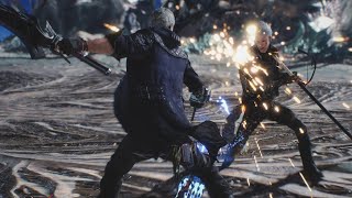 Devil May Cry 5-All Unique Moves Animations Vs Bosses & Enemies (Finishers, Grapples & Wrestling)