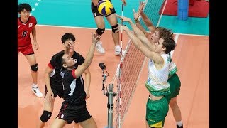 HL | AVC Cup for Men 2018 | Quarter-Final | JPN - AUS