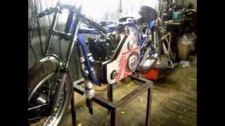 Super Charged Triton Motorcycle for the road