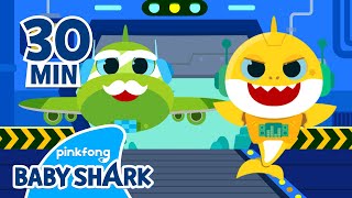 Dance with Robot Baby Shark! | Baby Shark Doo Doo Doo | +Song For Kids 