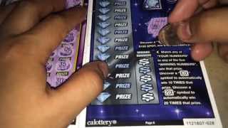 Playing New CA Lottery Scratchers