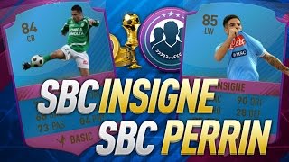FIFA 17 SBC: FUTMAS! FLITZER INSIGNE (85) UND ABRÄUMER PERRIN (84) - SQUAD BUILDING CHALLENGE