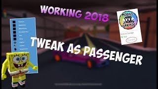 ROBLOX JAILBREAK [GLITCH] HOW TO TWEAK SOMEONES CAR AS A PASSENGER!