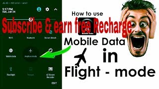 Airplane mode How to use internet (Hindi+bengali) ki babe airplane mode internet use korben