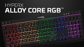 Hyper X Alloy Core RGB - Моя новая игровая клавиатура!