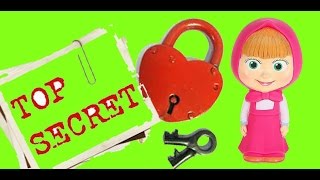 Маша и Медведь топ 5 страшных тайн Маши Мультик для детей Игрушки Игры для девочек Masha and the Bea