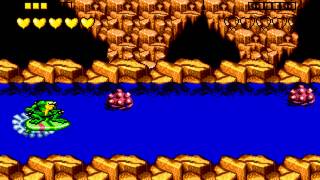 Прохождение игры Battletoads  Sega (Rus)Part # 1