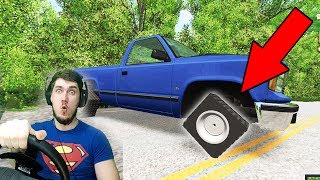 ЧТО БУДЕТ ЕСЛИ ЕЗДИТЬ НА КВАДРАТНЫХ КОЛЕСАХ ?