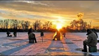 Зимняя удочка. Блеснилка. Обзор подарка от рыбалова подписчика.