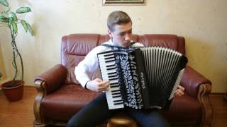 Владимир Орос, аккордеон Delicia Carmen 24, Этюд, К. Черни (Carl Czerny)