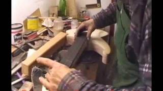 Boris Dommenget makes a 7-string guitar