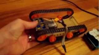 Tamiya type crawler test