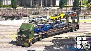 GTA 5 REAL LIFE MOD #372 CARS DELIVERY !!! (GTA 5 REAL LIFE MODS)