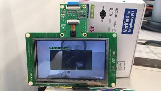 STM32F7 disco realtime image processing system