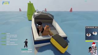 2 Высокоинтеллектуала и Варан Играют В Human Fall Flat