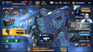 Modern Combat 5 - Kommander Prestige Fully upgraded Gameplay - LIVE!#113