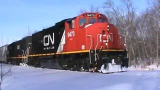 IC 3115 & CN 9473 New London, WI 1-27-16