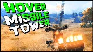 Crossout - IS A HOVER BIKE POSSIBLE? & Hover + Missile Tower Build - Crossout Gameplay