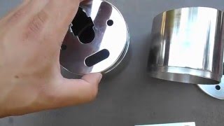 №- 11. СТАКАНЫ под спидометр и тахометр ЯВА/JAWA 638/634 НЕРЖАВЕЙКА ( stainless steel )