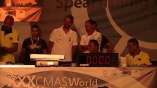 1st DAY Weighing 17/09 | XXX World Spearfishing Championship 2016