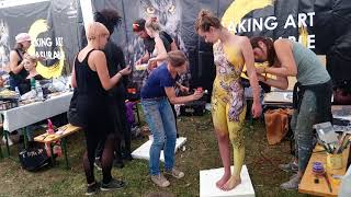 World Body Painting Festival 2019, Klagenfurt, painters & models