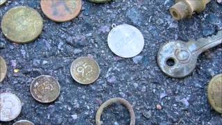 Metaldetecting in Sweden near water