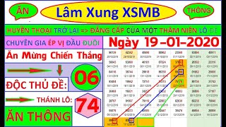 THÁNH SỐ NGÀY 19/01/2020. SOI CẦU SIÊU CHUẨN 6886-THẦY PHÁN SOI CẦU-TIỂU LONG 999.