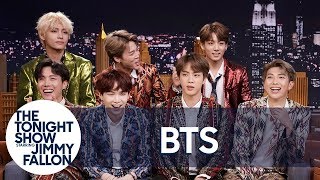Jimmy Interviews the Biggest Boy Band on the Planet BTS